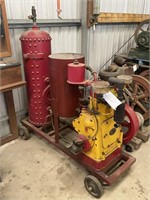 1930’s Ruston Hornsby Compressor Restored