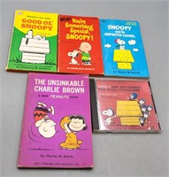 Books & CD - Assortment of Peanuts/Snoopy