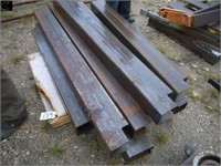 P/o 4x6 steel tubing, approx 4' long