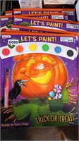 10 LETS PAINT TRICK OR TREAT BOOKS