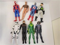 Marvel, DC, and more action figures