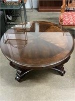 Round Glass Top Coffee Table