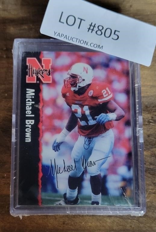 1999 NEBR. HUSKER FOOTBALL SENIOR TRADING CARD SET