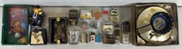 24pc Vtg Lighters, Matches & Ash Trays w/ Camel