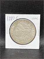 1887-S MORGAN DOLLAR