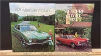 2 Mercury Comet Pamphlets