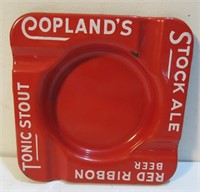 Copeland's Stock Ale Red Ribbon Beer Ashtray OLD