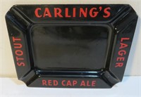 Carling Red Cap Ale Stout Lager Enamel Ashtray