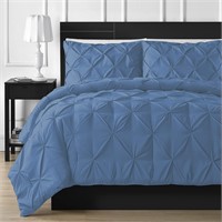 Pinch Pleated Duvet Cover  Super King 120x120