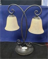 Metal Table Lamp 20"