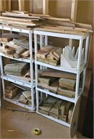 (2) SHELVES W/ SCRAP LUMBER