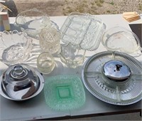 CRYSTAL SERVING DISHES
