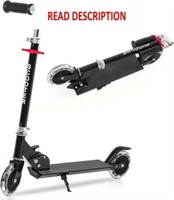 BUBM Kick Scooter  3 Adjustable Heights  Folding