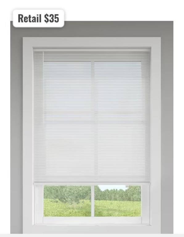 LEVOLOR Cordless Vinyl Mini-blinds 35inx64in