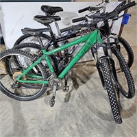 (3) Mountain Bikes