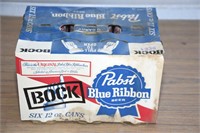 VERY RARE FULL PABST BOCK BEER CANS ! -LW-L