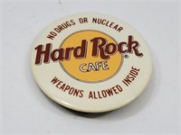 Vintage Hard Rock Cafe Button 2"