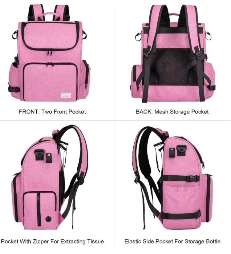 Modoker pink Travel Bag