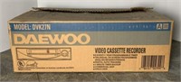 Daewoo VCR in Original Box