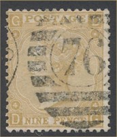 GREAT BRITAIN #52 USED AVE