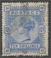 GREAT BRITAIN #109 USED VF