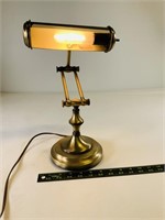 Mid Century Modern Brass Desk Lamp