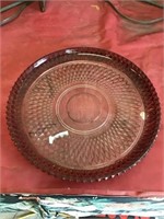 Ruby Glass Tray