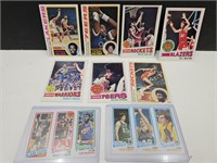 Vintage Basketball Cards Malone & Others
