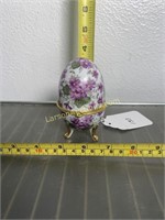 Decorative painted egg/box