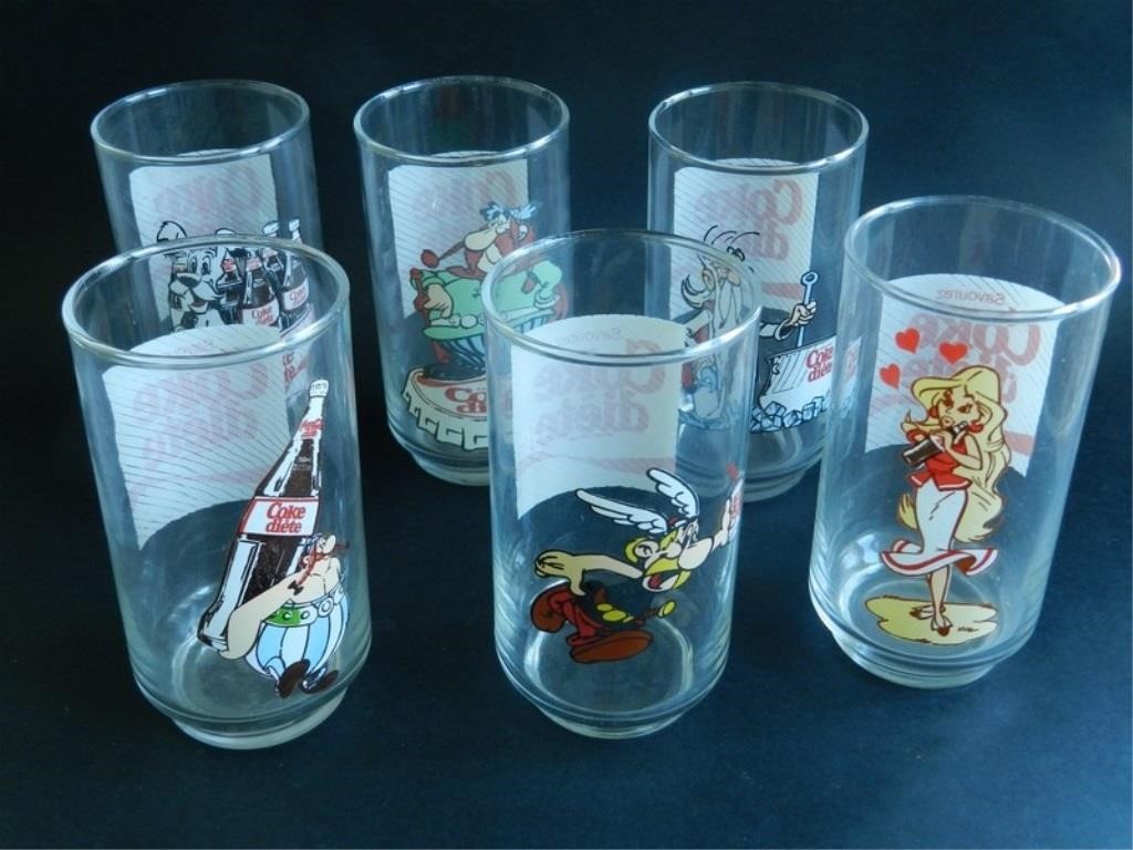 Verre Coca-Cola diète, Astérix Falbala