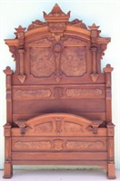 EXCEPTIONAL VICTORIAN WALNUT RENAISSANCE HIGH