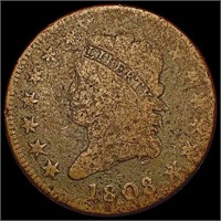 1808 Classic Head Large Cent NICELY CIRCULATED