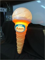Original Peters icecream cone apprx 90 cm tall