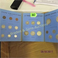 COIN COLLECTION OF THE US BOOK WITH