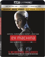 Ex Machina (4K Ultra HD + Blu-ray + Digital HD)