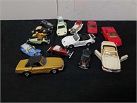 Group of diecast vintage cars