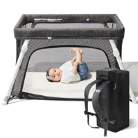 Guava Lotus Travel Crib With Lightweight Backpack