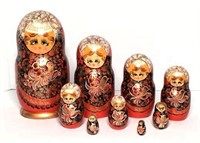 Tall Russian Doll Set