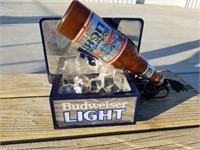 Nice Lighted "Budweiser Light" Beer Sign