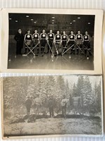 HOCKEY AND HUNTING POSTCARDS