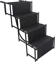 4 Steps Upgraded Folding Pet Stairs