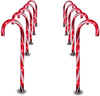 Brightown Candy Cane Pathway Lights 10 Pack