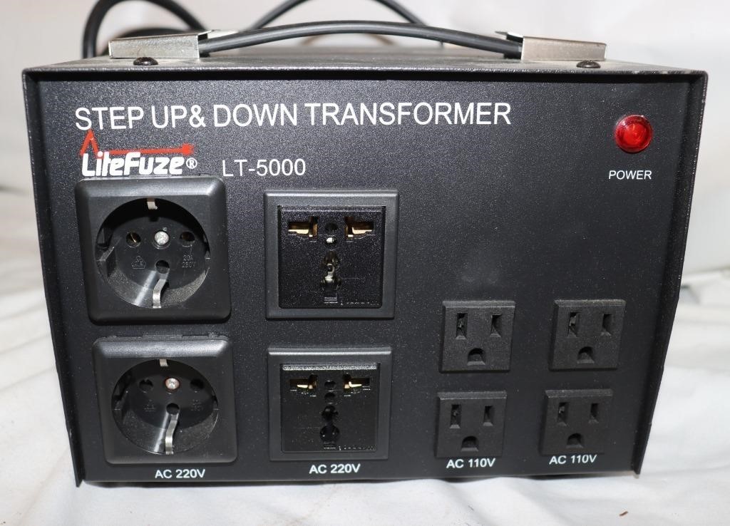 Litefuze Step up and down LT-5000 Transformer