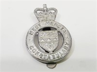 West Mercia Constabulary British Police Cap Badge
