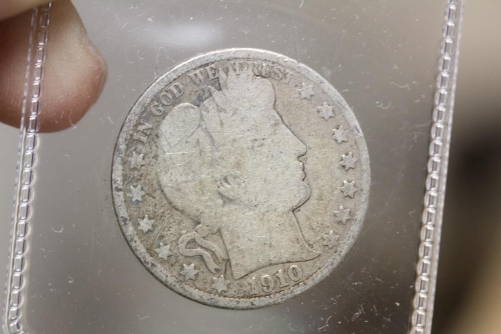 1910-S Barber Half Dollar