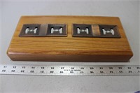 Solid Oak Tabletop Score Counter