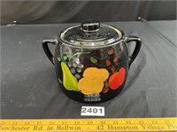 Stoneware Lidded Pot