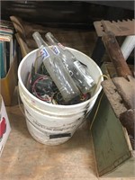garage items and pepsi bottles