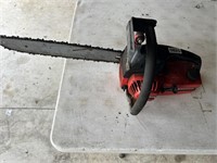 Craftsmen chain saw, has compression.