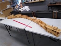 Wooden Train Set By Nick Perrelle